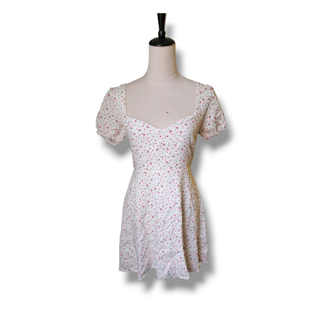 White Fox Red Posie Dress